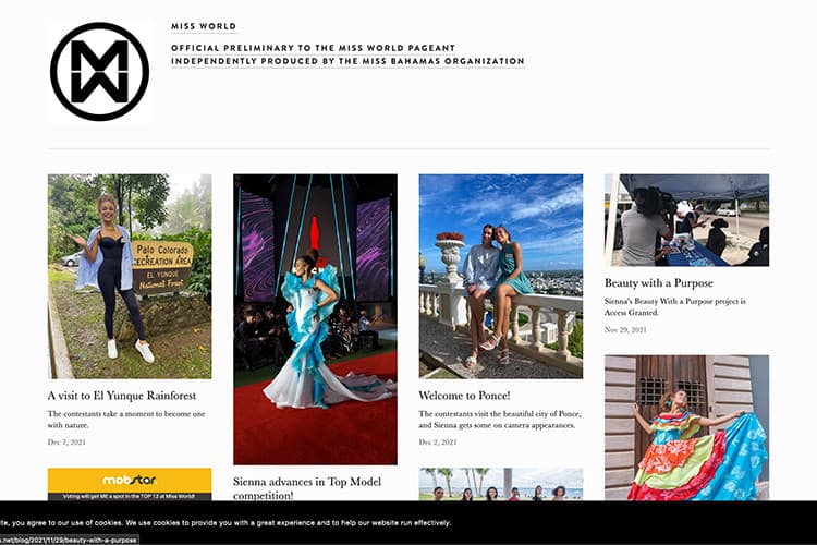 Miss Bahamas screen 7