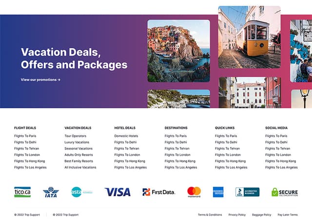 Trip Support project screen 5