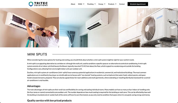 Tritec Solutions screen 3